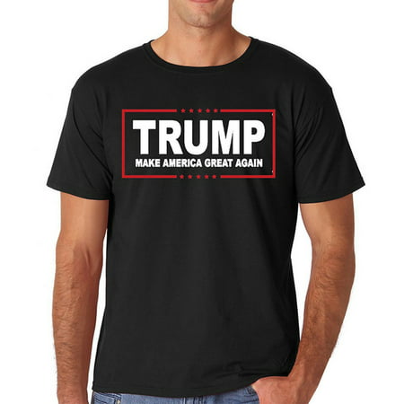 Fashion Best Donald Trump for President Make America Great Again Nice T-Shirt White M Color:Black