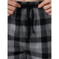 thumbnail image 6 of Fruit of the Loom Men's Plaid Fleece Pajama Pant 2-Pack, Sizes S-5XL, 6 of 13