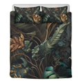 thumbnail image 3 of Juego de cama de 3 piezas con estampado botánico tropical, 3 of 9