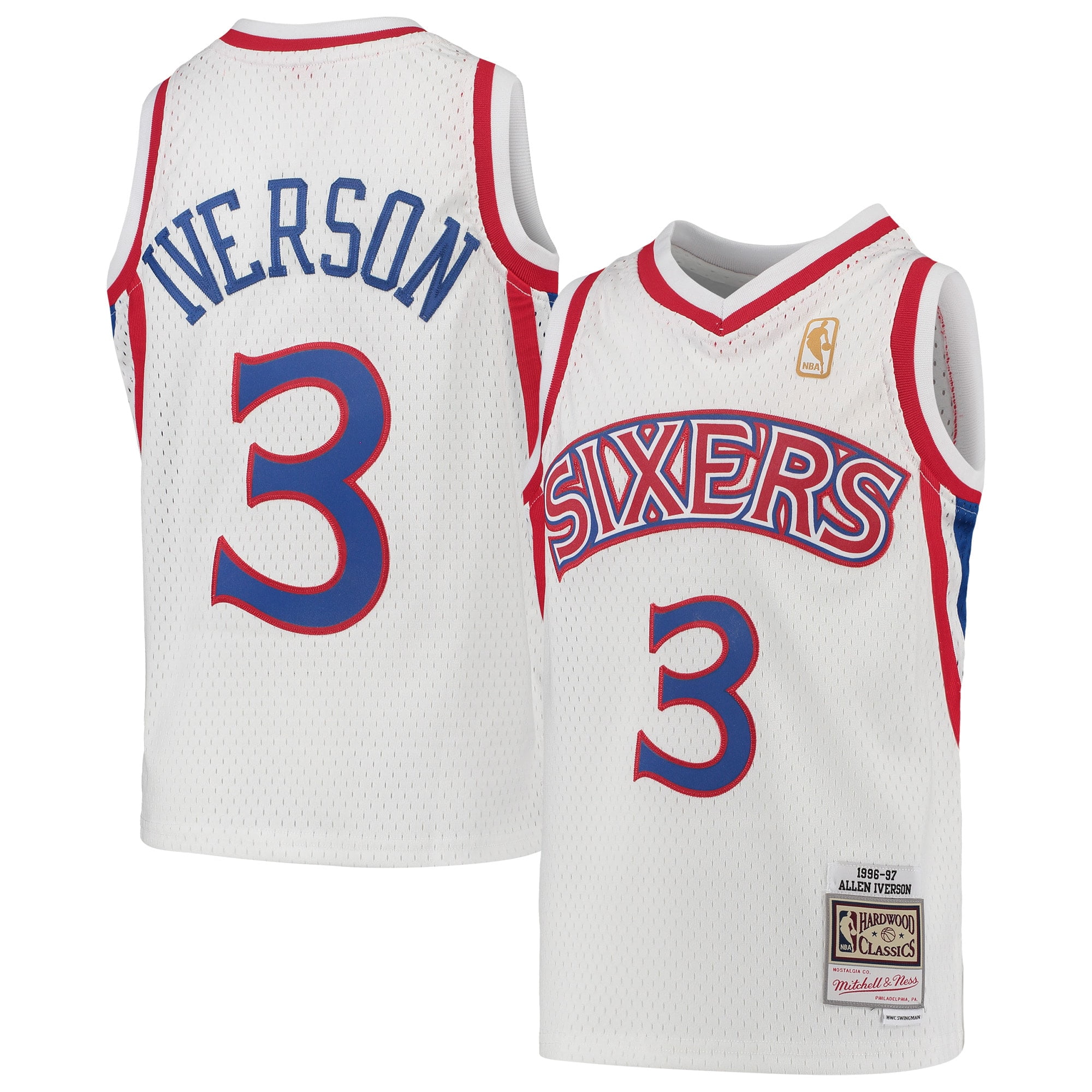 76ers throwback jersey