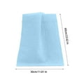 thumbnail image 3 of Btomtd 5pcs Bear Embossed Hand Towels Set Soft Absorbent Towel for Cleansing and Face Washing Plain Towels for Bathroom - 23.62'x11.81', Blue, 3 of 7