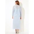 thumbnail image 2 of Catherines Women's Plus Size Long Lace Jacket Dress Two-Piece Set, 2 of 4
