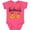 Vintage Hot Pink, variant on Inktastic Big Brother Pumpkins with Fall Leaves Boys Baby Bodysuit