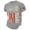 G128 Light Gray, variant on Curuila Kids 250 Anniversary Usa Shirt For Girls Boys Crew Neck Short Sleeve With Independence Day Prints Breathable Tee Army Green Size 2-3 Years