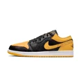 thumbnail image 2 of N I-K-E A i r-Jor-dan 1 Low Black Yellow Ochre White Taxi 553558-072 Men's Sz 10 NoLid, 2 of 6