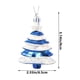 thumbnail image 3 of Colgantes para Árbol de Navidad, Diseño de Pintura Galvanizada, Opciones Multicolor, Impresionante Decoración Navideña, Perfectos para Árboles de Navidad, Coronas, Guirnaldas, Juego de 4 Piezas, 8 X, 3 of 7