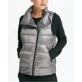 thumbnail image 2 of DKNY Womens Asymmetrical Zip Down Filled Vest, 2 of 2