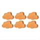thumbnail image 3 of Juego de 6 Tiradores de Madera con Forma de Nube para Muebles, Cajones, Decoración Infantil, Armarios, Etc., 3 of 5