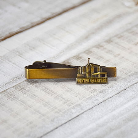 Winter Quarters Temple Tie Clip Gold by Ringmasters