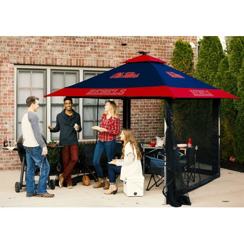 Ole Miss Rebels 10' x 10' Pagoda Canopy - No Size