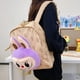 thumbnail image 4 of Labubu Ropa Labubu Ropa Women's And Children's Cute Plush Decoration Backpack School Bag Purple, 4 of 7