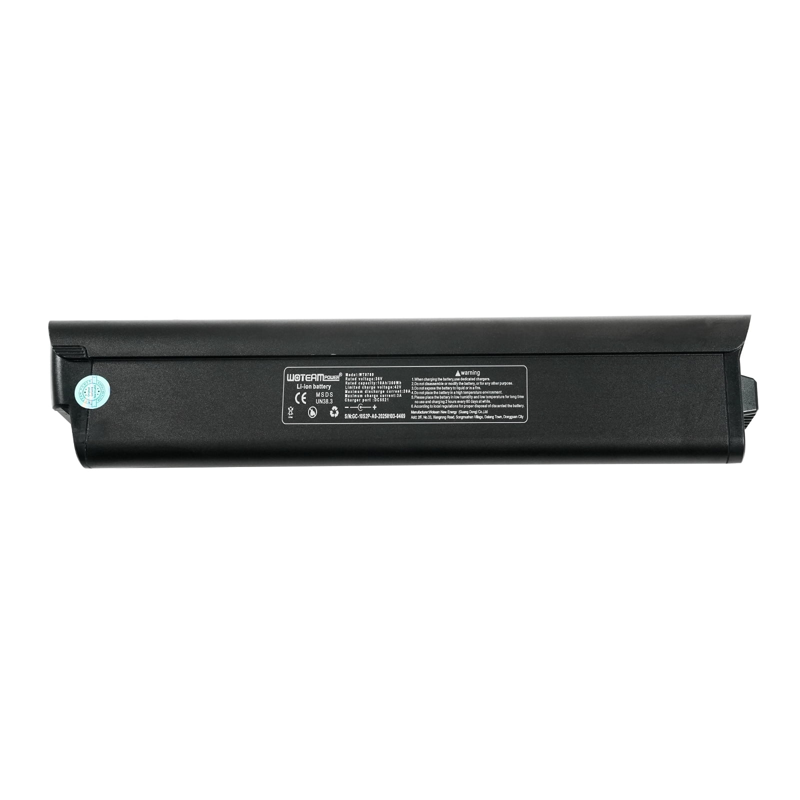 5TH WHEEL W18B Electric Bike Battery Replacement Battery for W18B Electric Bike for Adult