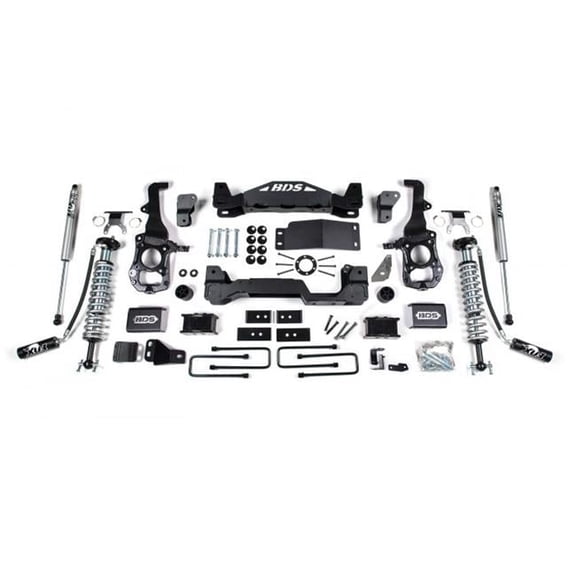4 in. Front 3 in. Rear Suspension Lift System - Fox Shocks for 2021 Ford F150
