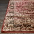 thumbnail image 5 of Couristan Zahara Persian Vase Area Rug, 5'3" x 7'6", Red-Black-Oatmeal, 5 of 8