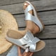 thumbnail image 2 of Mujeres Zapatillas de Verano de Moda Casual Versátil Playa Peep-Toe Abierto-Toe Cuña Tacones Zapatillas para la Primavera Y el Verano, 2 of 9