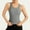 Gray, variant on Women's Compression Tank Top Shapewear Racerback Sleeveless Gym Shirt