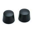 thumbnail image 2 of Kuryakyn 1229 Motorcycle Accent Accessory: Front End Axle Nut Caps for 2002-19 Harley-Davidson Motorcycles, Satin Black, 1 Pair, 2 of 2