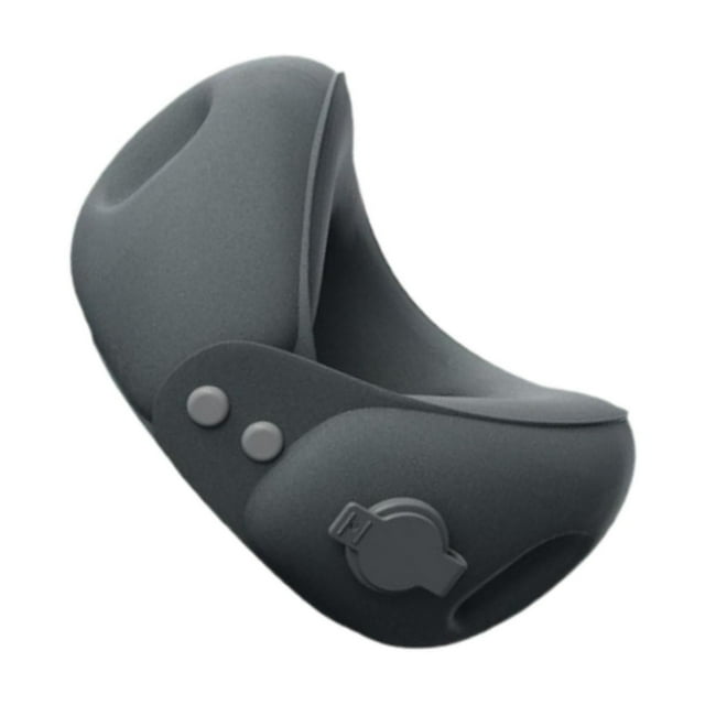 ZLight U Shape Inflatable Travel Neck Pillow Camping Ergonomic Comfortable Breathable Lightweight Essential For Or Car No Storage Case 65 x9 cm