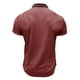 thumbnail image 3 of Camisas de Manga Larga para los Hombres Raya Impresión Gira-Abajo Botón de Cuello Blusa Casual, Camisas de Vestido para Hombre, 3 of 6