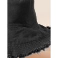 thumbnail image 4 of Bucket Hats for Women Wide Brim Summer Travel Packable Cotton Bucket Beach Sun Hat UPF 50+, 4 of 5