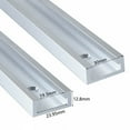 thumbnail image 3 of MYG Silver 30 Type T-tracks 300-600mm Aluminium Alloy Track Woodworking Bench T Slot, 3 of 9