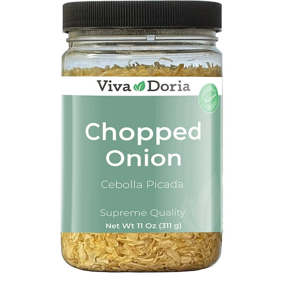 Viva Doria Chopped Onion, Cebolla Picada, Dehydrated Chopped Onion, 11 Oz