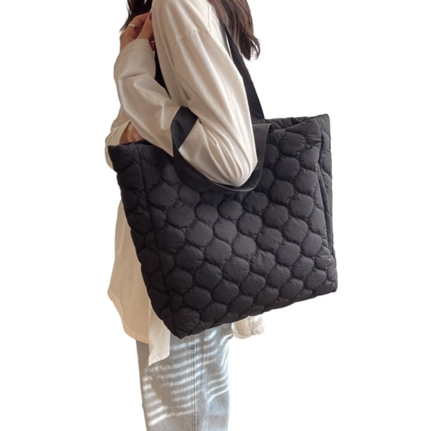 Bolso de mano acolchado para mujer Bolso acolchado Bolso acolchado Bolso de mano acolchado ligero Bolso de hombro acolchado