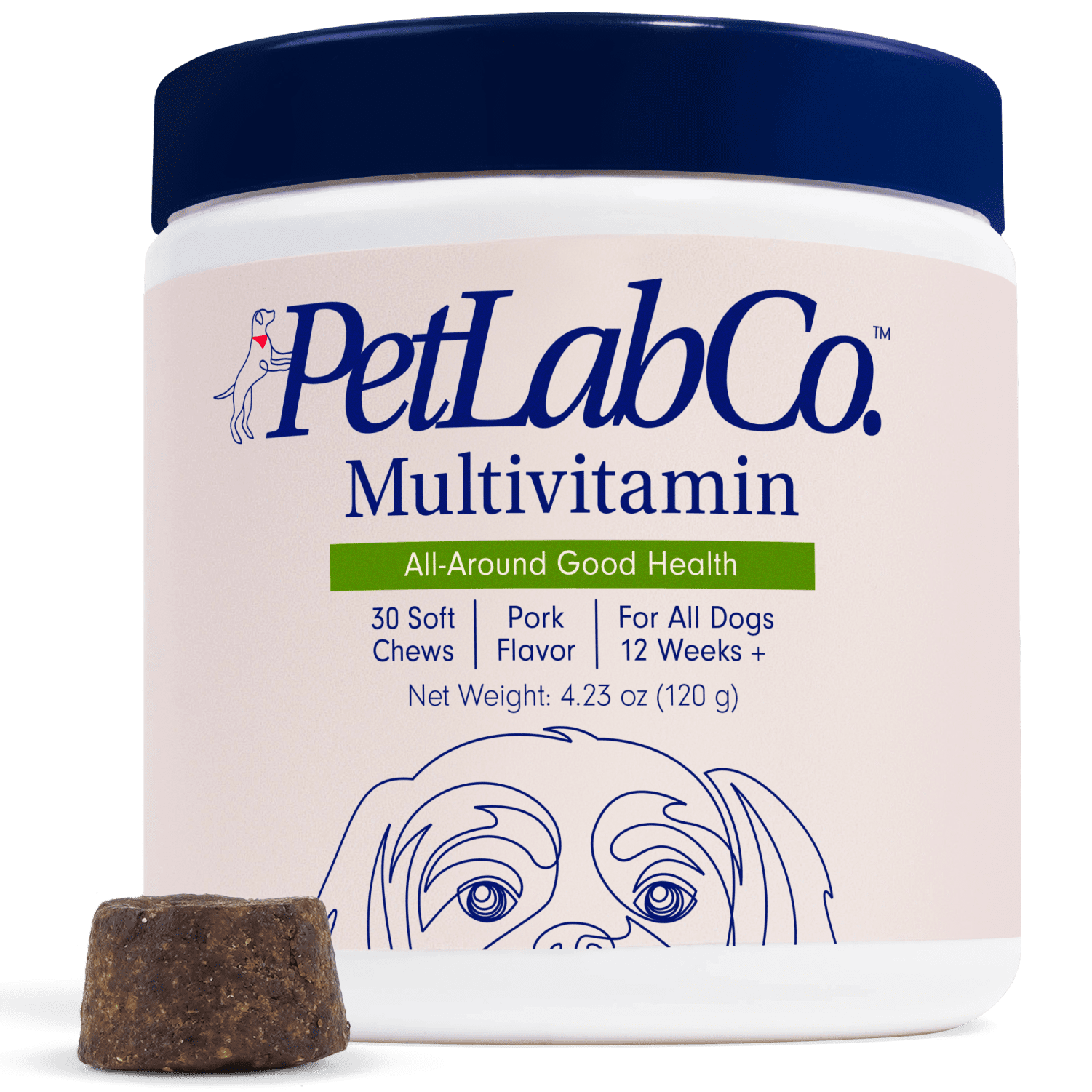 PetLab Co. Multivitamin Chew For Dogs Support Immune Response, Skin