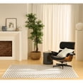 thumbnail image 6 of Nourison Nordic 5' x 7' Ivory Black Scandinavian Indoor Rug, 6 of 11