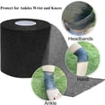thumbnail image 5 of MaxxMarket Pre Wrap Tape Athletic,3 Rolls X 22 Yards Beige Prewrap Headbands for Hair,Foam Underwrap Sports Wrap, 5 of 16