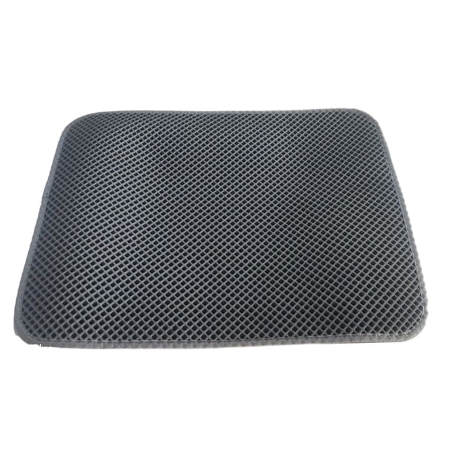 Yingyy Pet Litter Trapping Mat Honeycomb Double Layer Waterproof Urine Proof Scatter Control Pets Pad