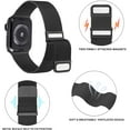 thumbnail image 2 of Goodwill for Apple Watch Band Series SE 7 6 5 4 3 2 1 38mm 40mm 41mm 42mm 44mm 45mm Women and Men, Stainless Steel Mesh Loop Magnetic Clasp Replacement for iWatch Band, 2 of 7
