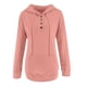 thumbnail image 5 of Sudadera de manga larga de color sólido con capucha para mujer Blusa informal Jersey Tops Pompotops  gfhjh12296, 5 of 7