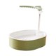 thumbnail image 5 of Baño automático para pájaros, bañera para loros, espaciosa caja de ducha automática ajustable para agapornis, cacatúas, periquitos y cotorras. Verde en forma de U, 5 of 8