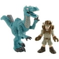 thumbnail image 4 of Imaginext Jurassic World Muldoon & Raptor, 4 of 7