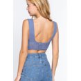 thumbnail image 4 of Textured Crop Sweater Tank Top, 4 of 5