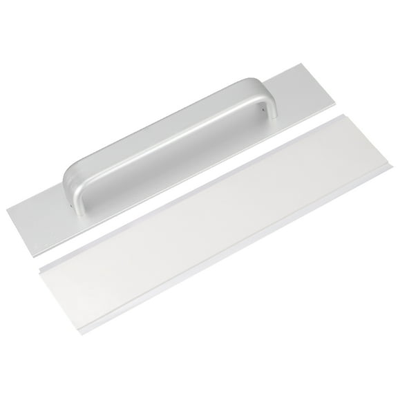 Uxcell 1Pack Self Stick Handles, White Aluminum Alloy Self Adhesive Instant Drawer Pulls for Dresser(200mm/7.87")