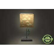 Minecraft Diamond Ore LED Lamp w/ 3D Diamond Sword Pull | 14-Inch Desk Lamp