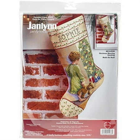 - Christmas Morning Stocking Counted Cross Stitch Kit-18