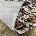 thumbnail image 4 of Ambesonne Man Cave Place Mats Set of 4, Iced Whiskey Watches Cigar, Standard Size, Amber Brown and Taupe, 4 of 5