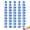 Blue, variant on Numbered Pencil Toppers 1-30, Reusable Identification Markers for Pencil Tracking & Organization, Desk & Office Supply