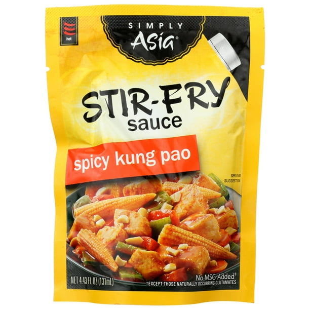 Simply Asia Stir Fry Kung Pao Sauce, 4.43 Oz Bags