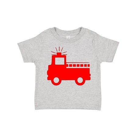 

Inktastic Red Fire Engine Gift Toddler Boy or Toddler Girl T-Shirt
