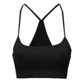 thumbnail image 1 of FashionOutfit Women's Basic Solid Strap Sporty Sport Bras, 1 of 2