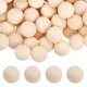 thumbnail image 1 of Uxcell Paquete de 30 Bolas de Madera, Bolas de Madera sin Terminar de 8mm, Perlas Redondas de Madera Dura Sólida de Abeto Natural para Manualidades DIY, Adornos de Navidad, Fabricación de Joyería, 1 of 6
