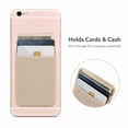 thumbnail image 4 of Stick On Phone Wallet Pocket, Adhesive Cell Phone Card Holder Pouch for ID, Credit Cards and Cash, TIKA, 4 of 7