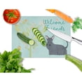 thumbnail image 2 of Caroline's Treasures Welcome Friends Scottish Terrier Glass Cutting Board Large, 2 of 2