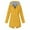 Yellow, variant on PATLOLLAV Fall Clothes for Women,Womens Casual Solid Jacket Outdoor Plus Size Hooded Windproof Loose Coat Yellow XL