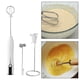 thumbnail image 4 of Espumador de leche eléctrico, agitador eléctrico duradero para leche, capuchino, macchiato Blanco, 4 of 6
