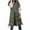 Gray, variant on 2025 Long Puffer Vest Women Sleeveless Zip up Padded Quilted Vest Winter Thicken Warm Down Coats S-2XL